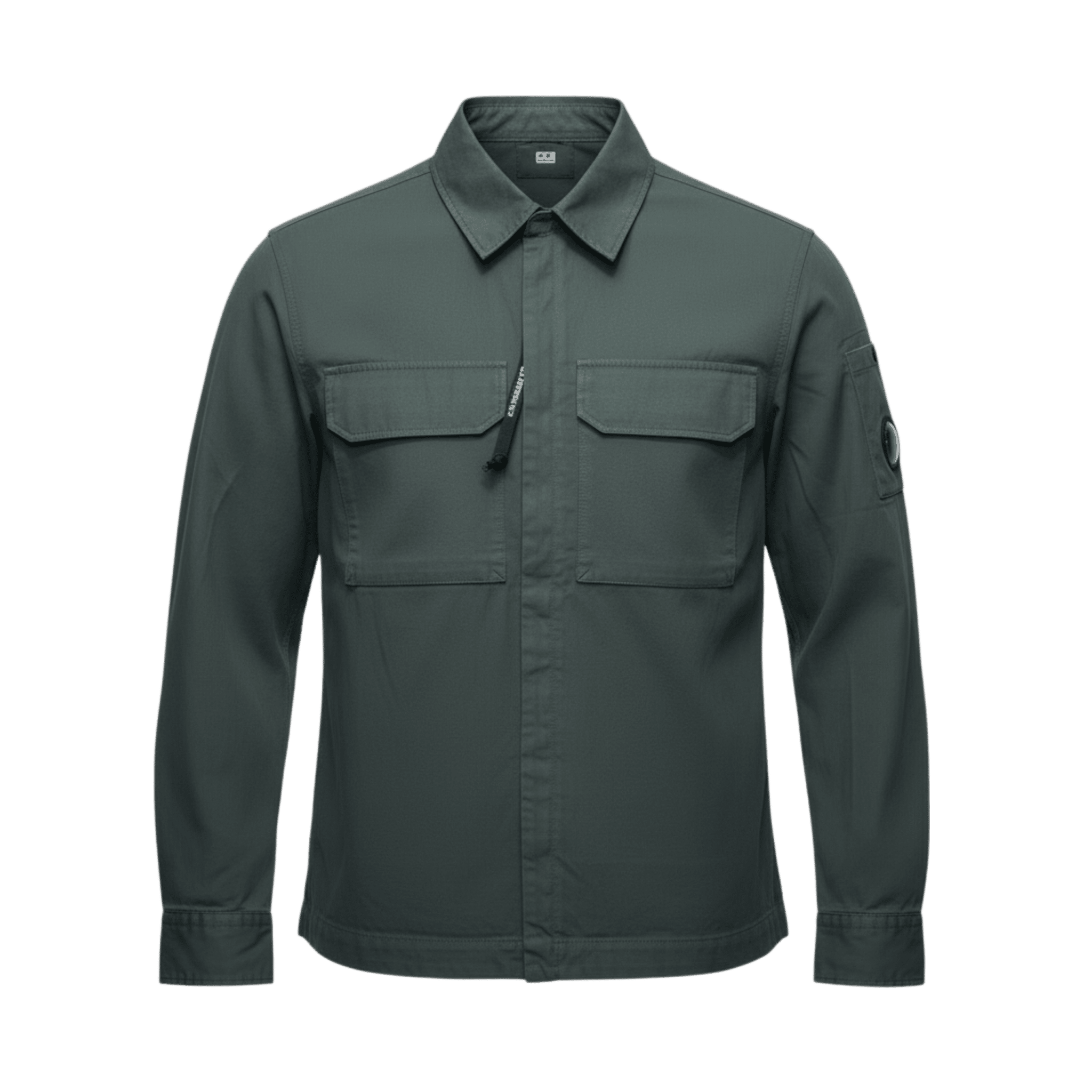 UNIT Hamburg - C.P. Company, Chrome‑R Overshirt, Gunmetal grau - C.P. Company