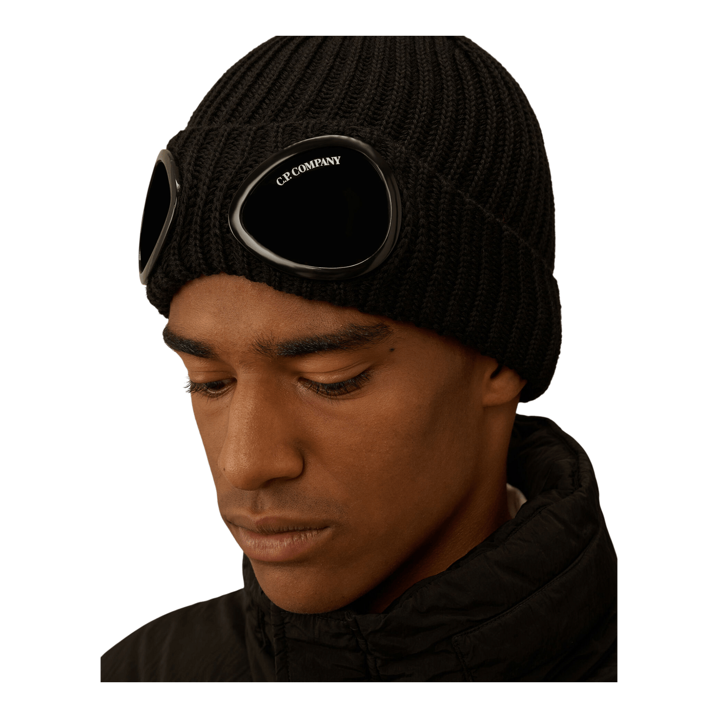 UNIT Hamburg - C.P. Company Goggle Beanie – Schwarz | UNIT Hamburg - C.P. Company