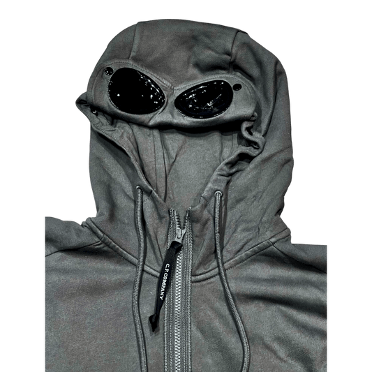 UNIT Hamburg - C.P. Company Goggle Jacket Fleece – Kapuzensweat - grau - C.P. Company