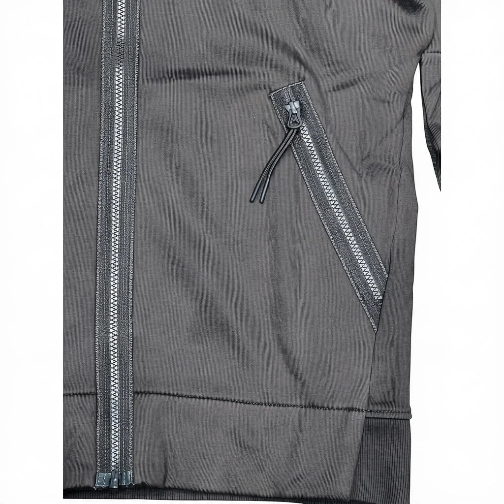 C.P. Company Goggle Jacket Fleece – Kapuzensweat - grau - UNIT Hamburg
