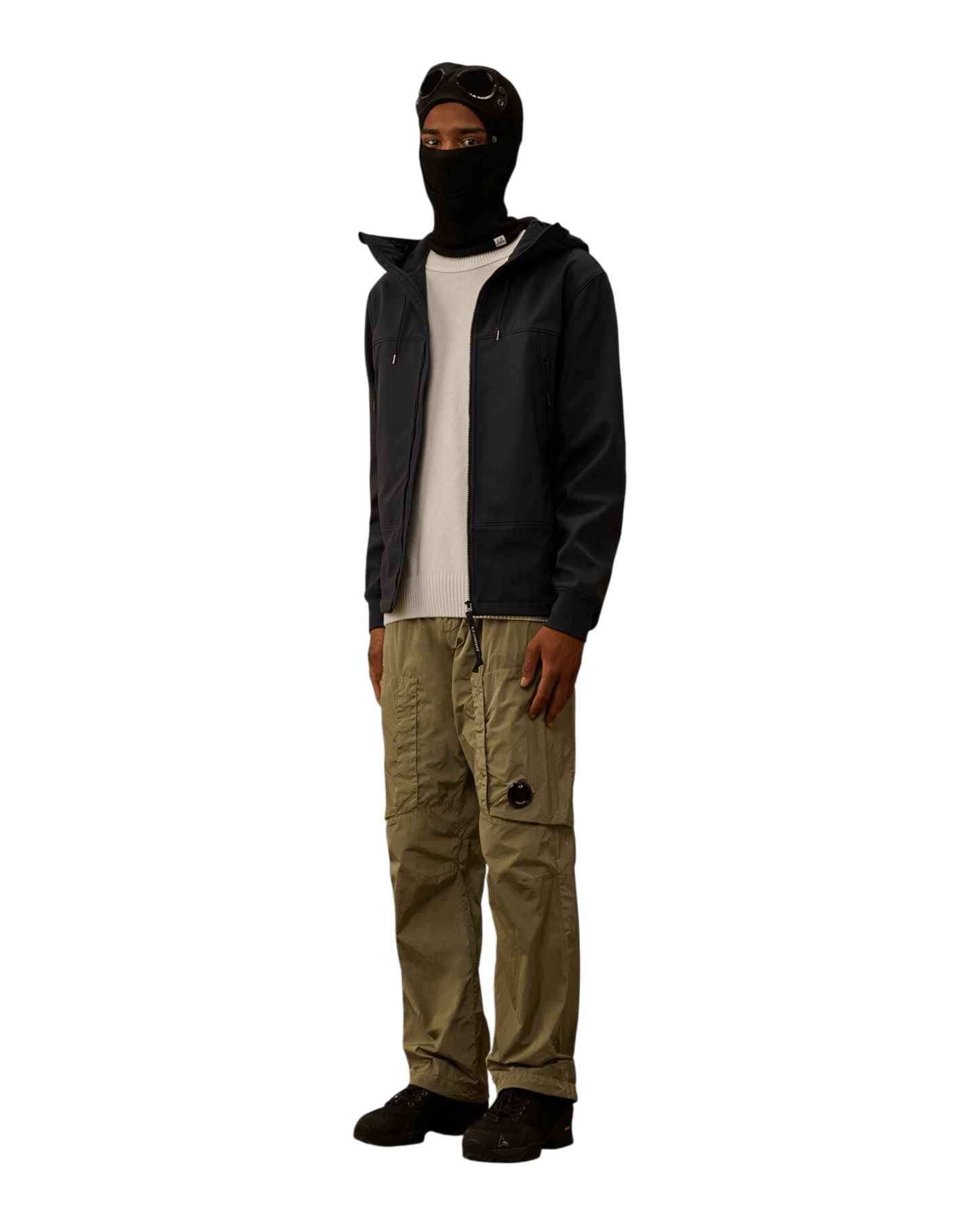 UNIT Hamburg - C.P. Company Goggle Jacket – Shell - R Softshell, navy - C.P. Company