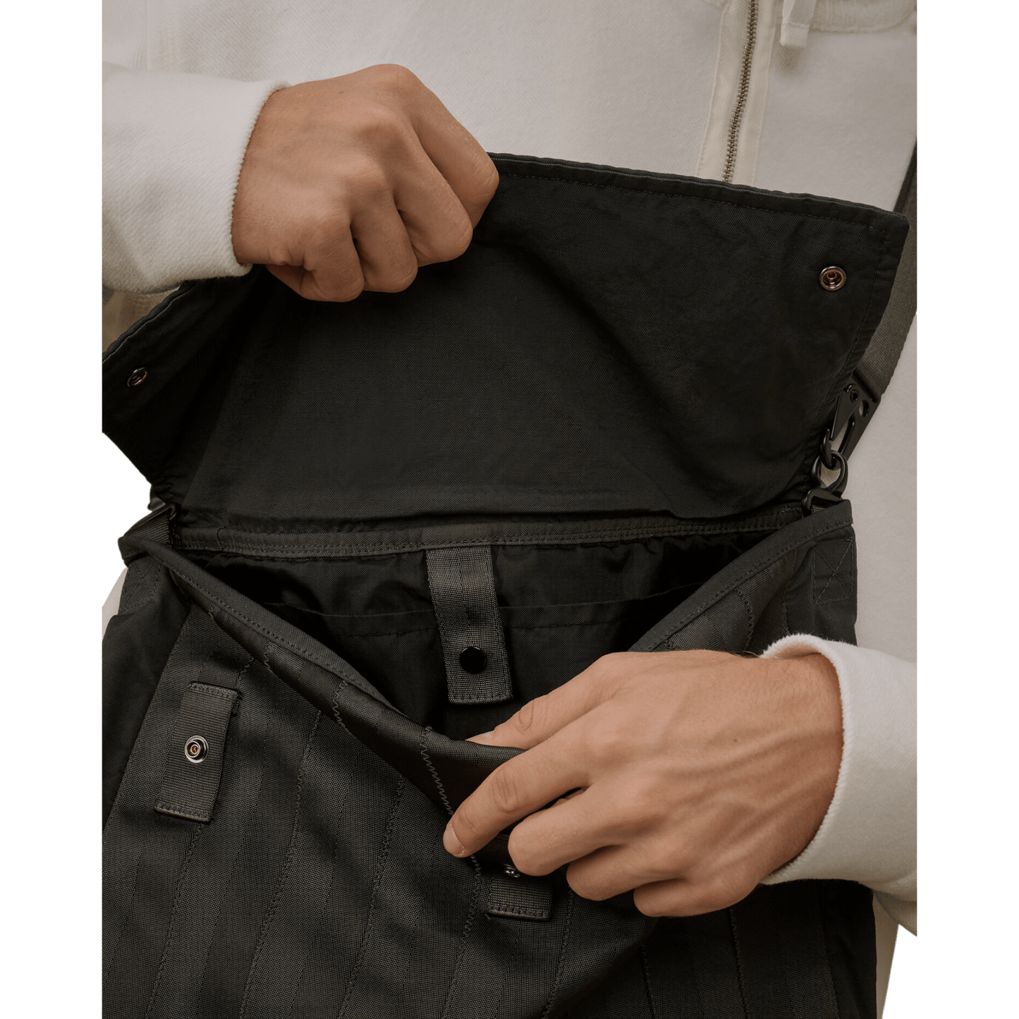 UNIT Hamburg - C.P. Company Herringbone Bag, steingrau - C.P. Company