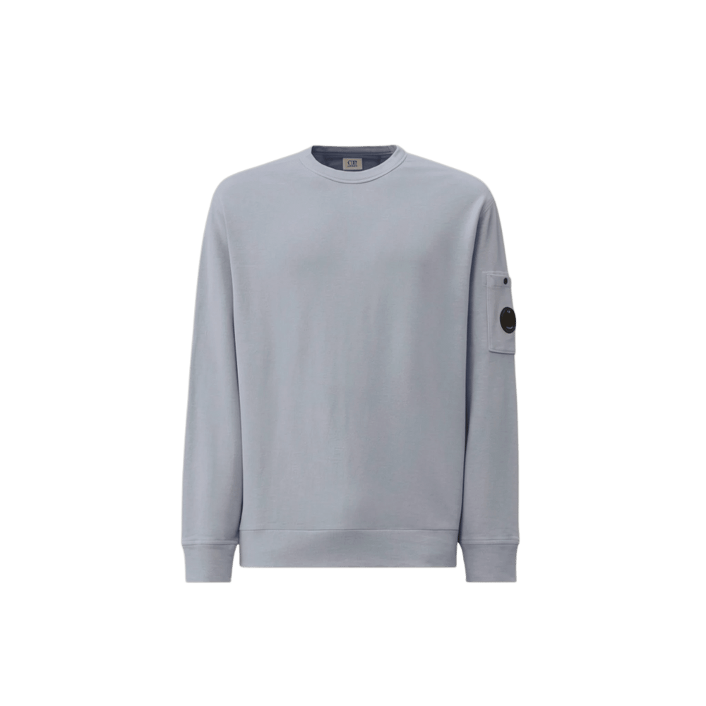 UNIT Hamburg - C.P. Company, Malfile Sweatshirt, Rundhals, silver blue - C.P. Company