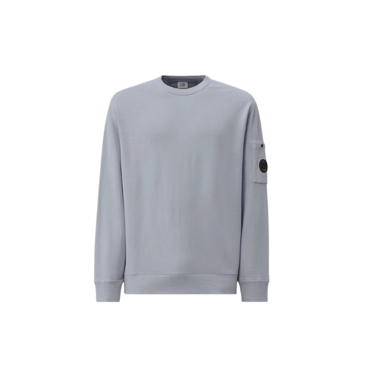 UNIT Hamburg - C.P. Company, Malfile Sweatshirt, Rundhals, silver blue - C.P. Company
