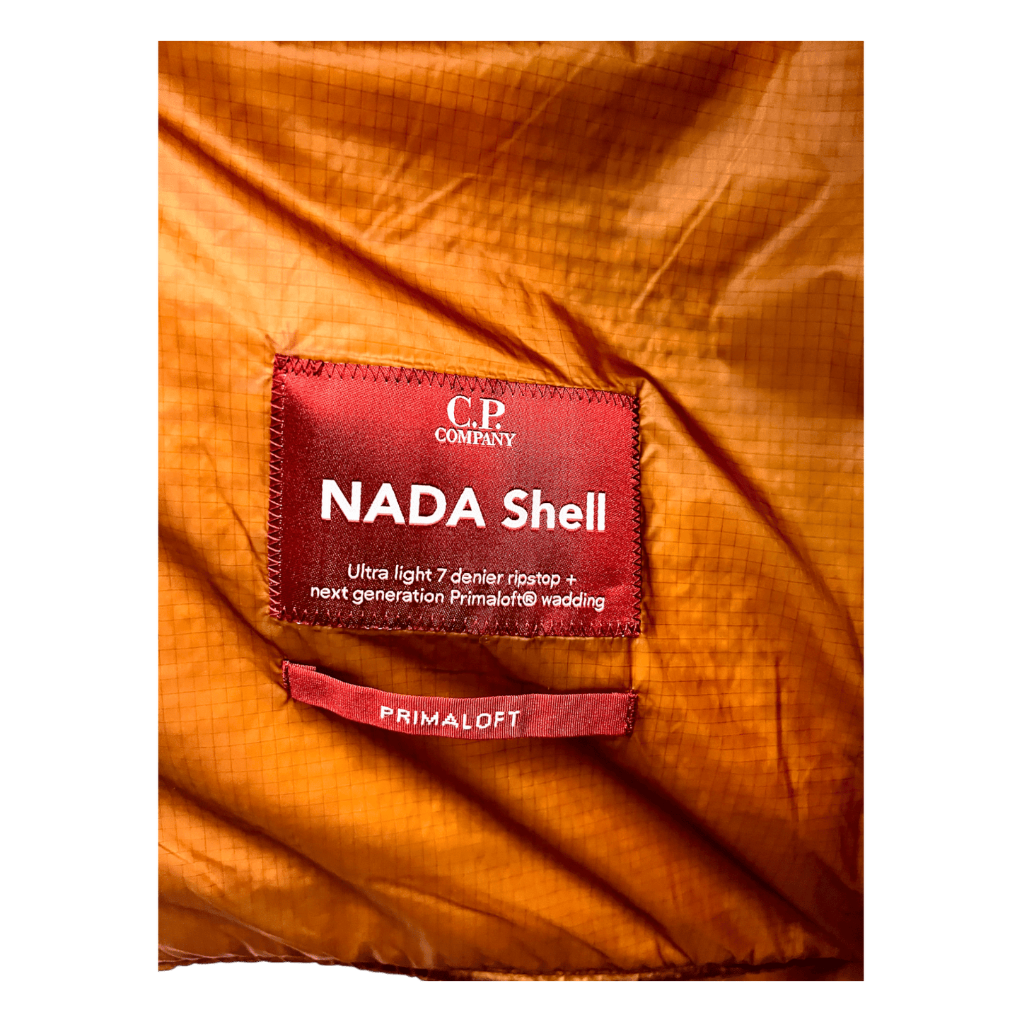 C.P. Company, Nada Shell mit Primaloft, dunkelorange - UNIT Hamburg