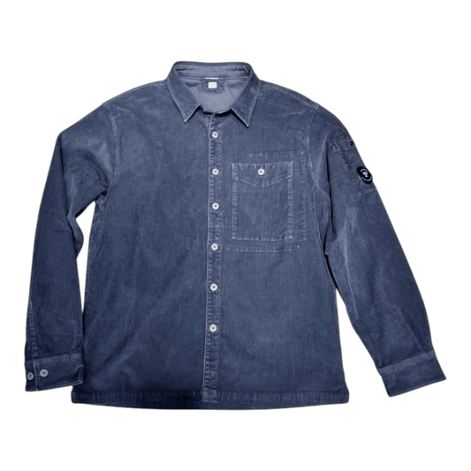 UNIT Hamburg - C.P. Company, Overshirt aus Cord in Dunkelblau - C.P. Company