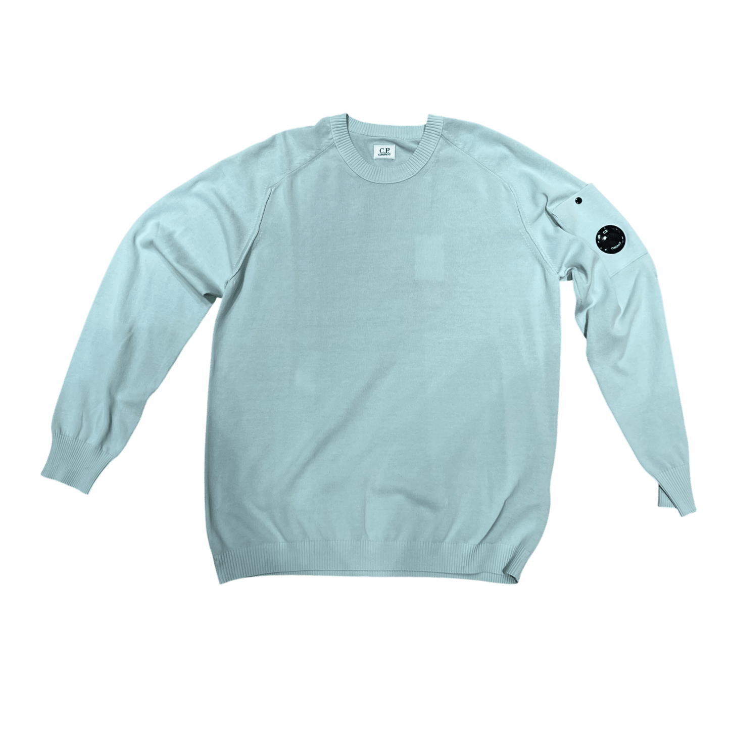 UNIT Hamburg - C.P. Company Pullover Baumwoll‑Krepp Misty Blue - C.P. Company