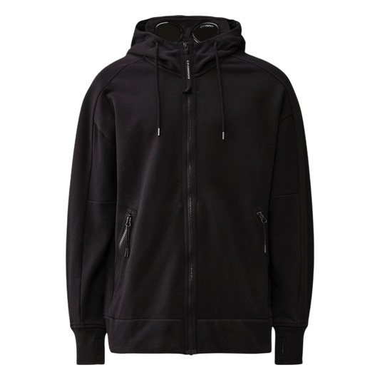 UNIT Hamburg - C.P. Company, Sweatjacke mit Kapuze und Goggle, navy - C.P. Company