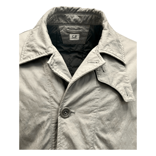 UNIT Hamburg - C.P. Company, Trenchcoat, Twill, grau - C.P. Company