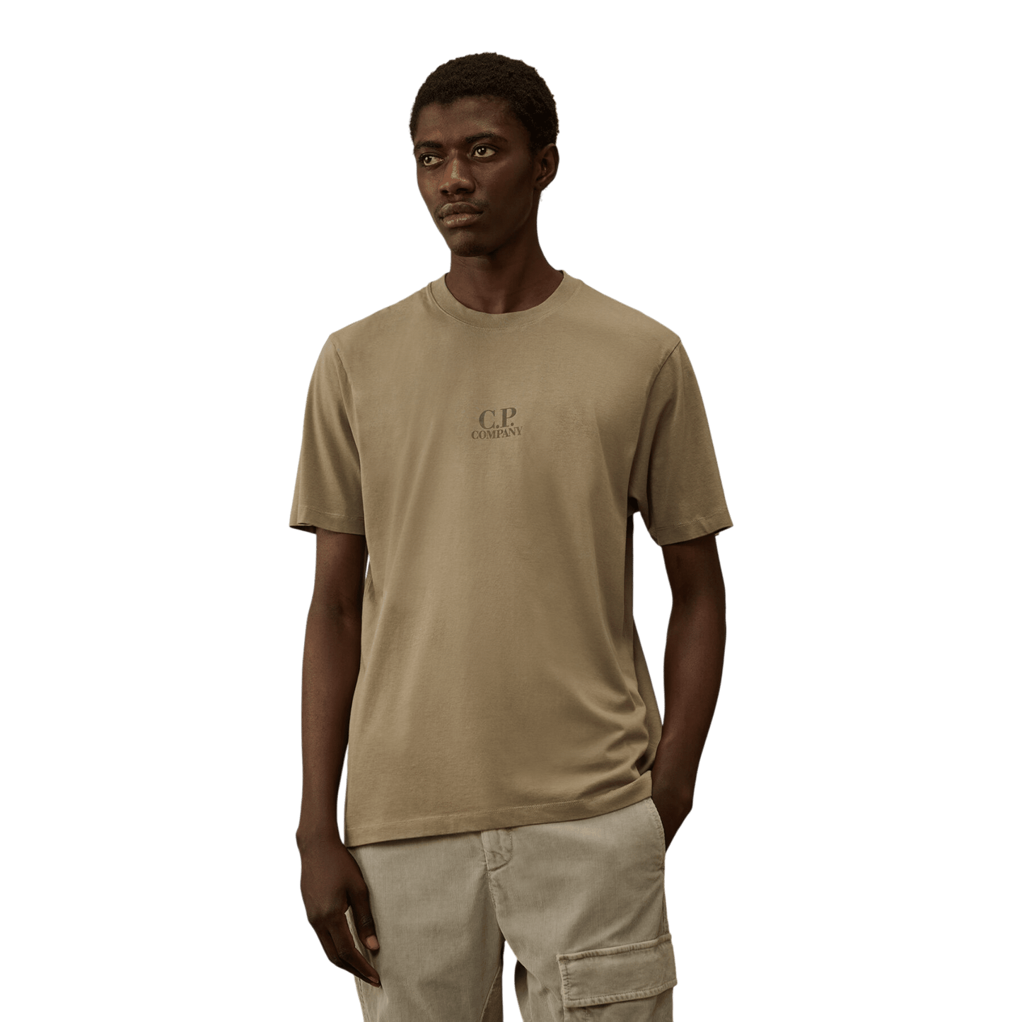 UNIT Hamburg - C.P. Company T‑Shirt 30/1 Jersey British Sailor, fallen rock, beige - C.P. Company