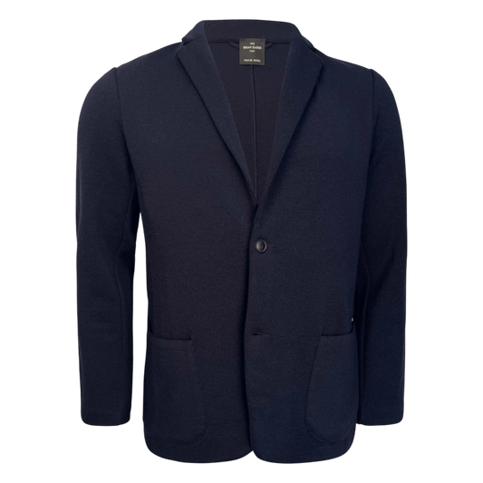 Gran Sasso, Athleisure Stricksakko, Strickjacke, navy - UNIT Hamburg