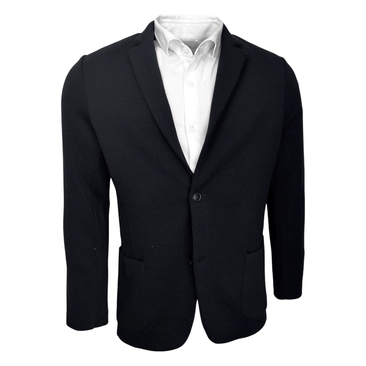 Gran Sasso, Athleisure Stricksakko/Strickjacke, schwarz - UNIT Hamburg