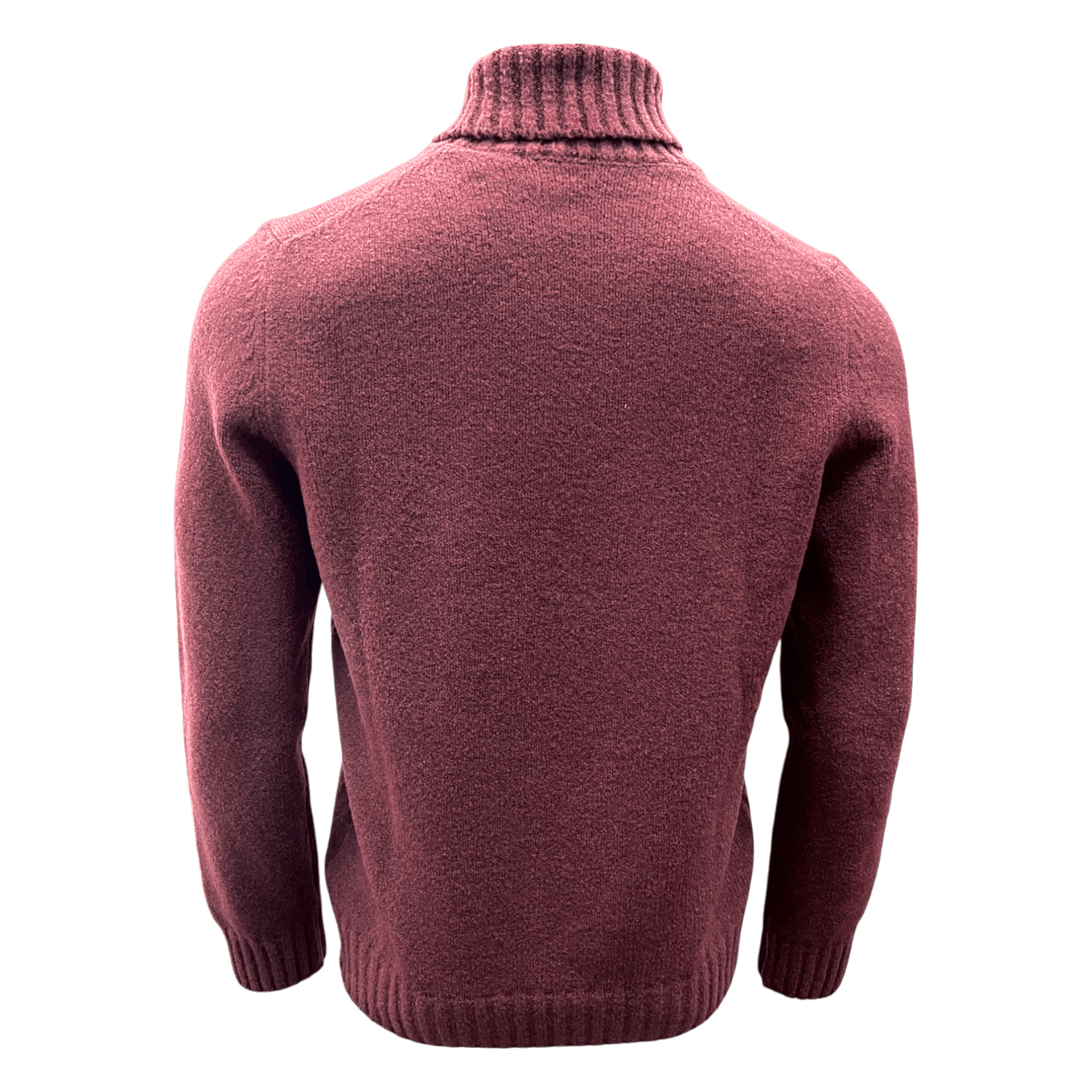 Gran Sasso, Boucle Rollkragen, chianti rot - UNIT Hamburg