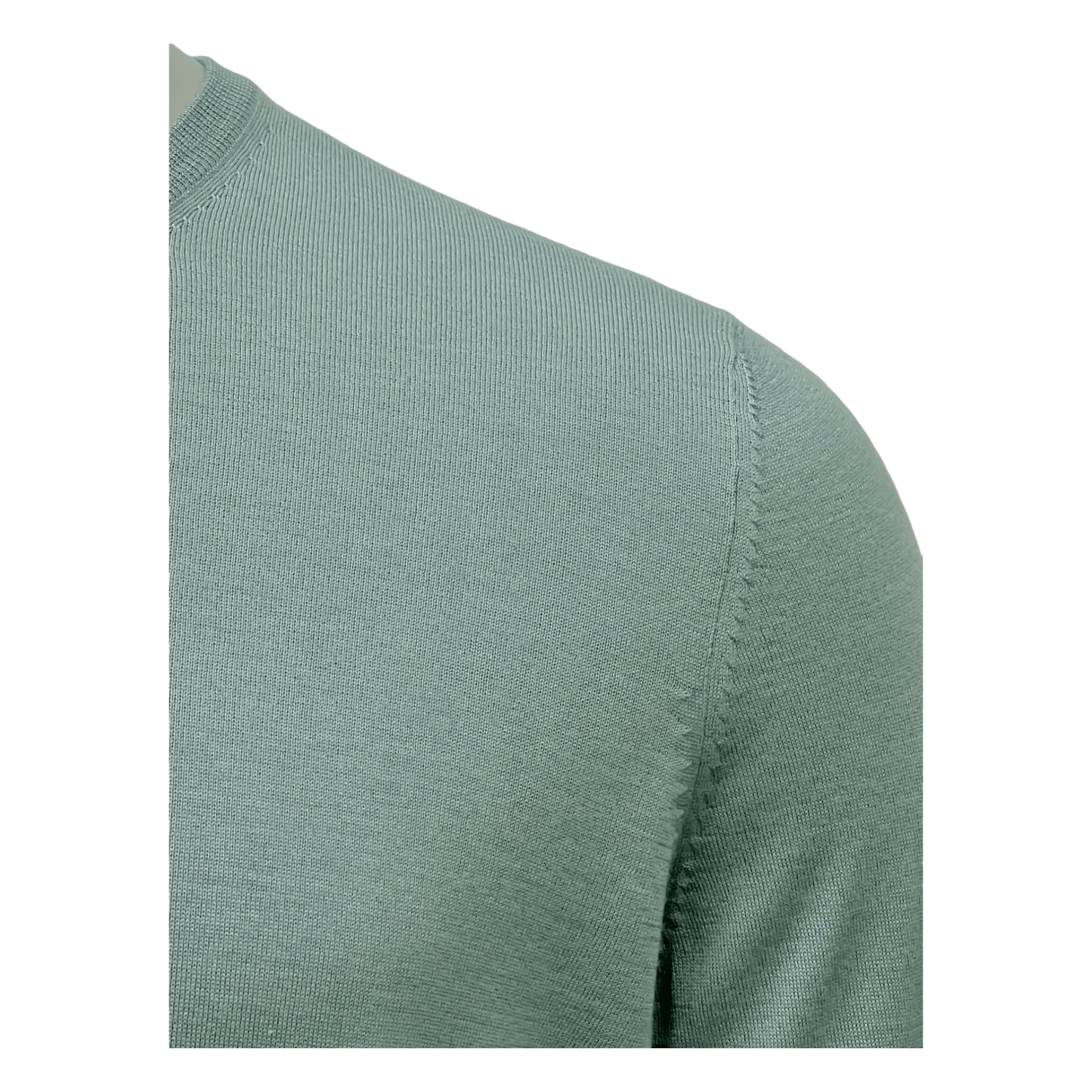 Gran Sasso, Cashmere/Silk Rundhals, salbei - UNIT Hamburg