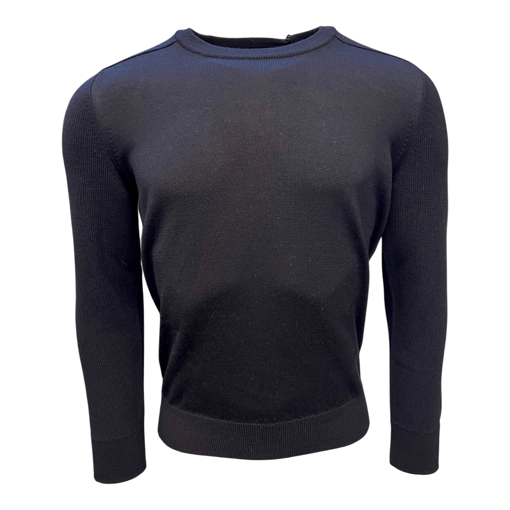 UNIT Hamburg - Gran Sasso, Rainwool, Feinstrick, Rundhals, navy - Gran Sasso