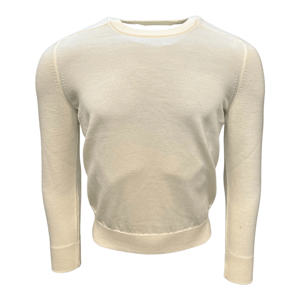 UNIT Hamburg - Gran Sasso, Rainwool, Feinstrick, Rundhals weiss - Gran Sasso