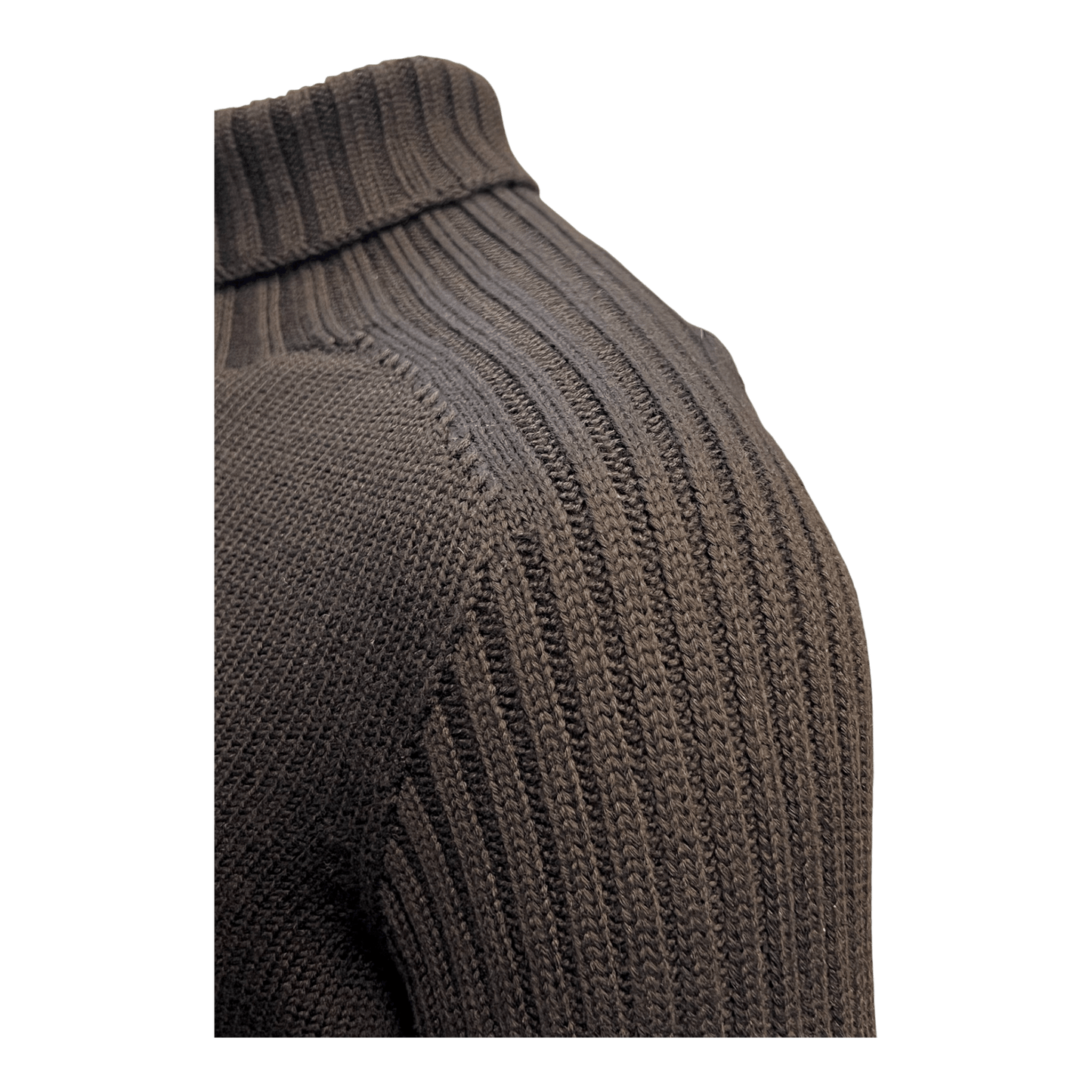 UNIT Hamburg - Gran Sasso, Rainwool Rollkragen, espresso braun - Gran Sasso