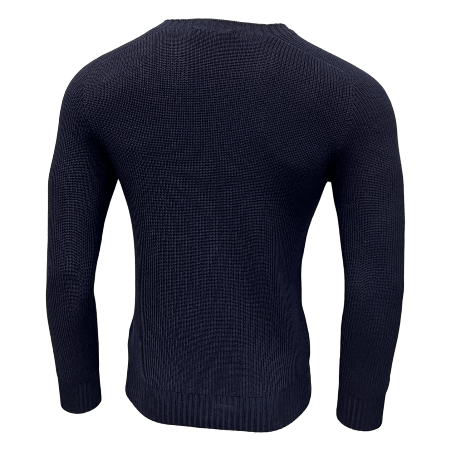 Gran Sasso, Rainwool Rundhals, navy - UNIT Hamburg