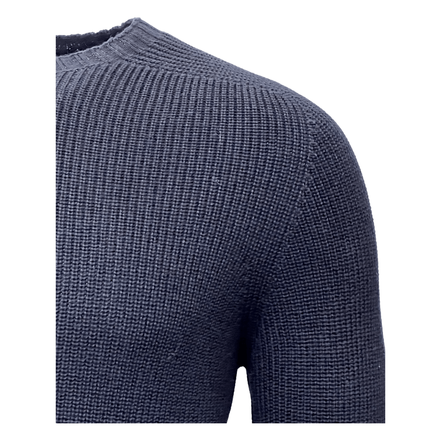 Gran Sasso, Rainwool Rundhals, navy - UNIT Hamburg