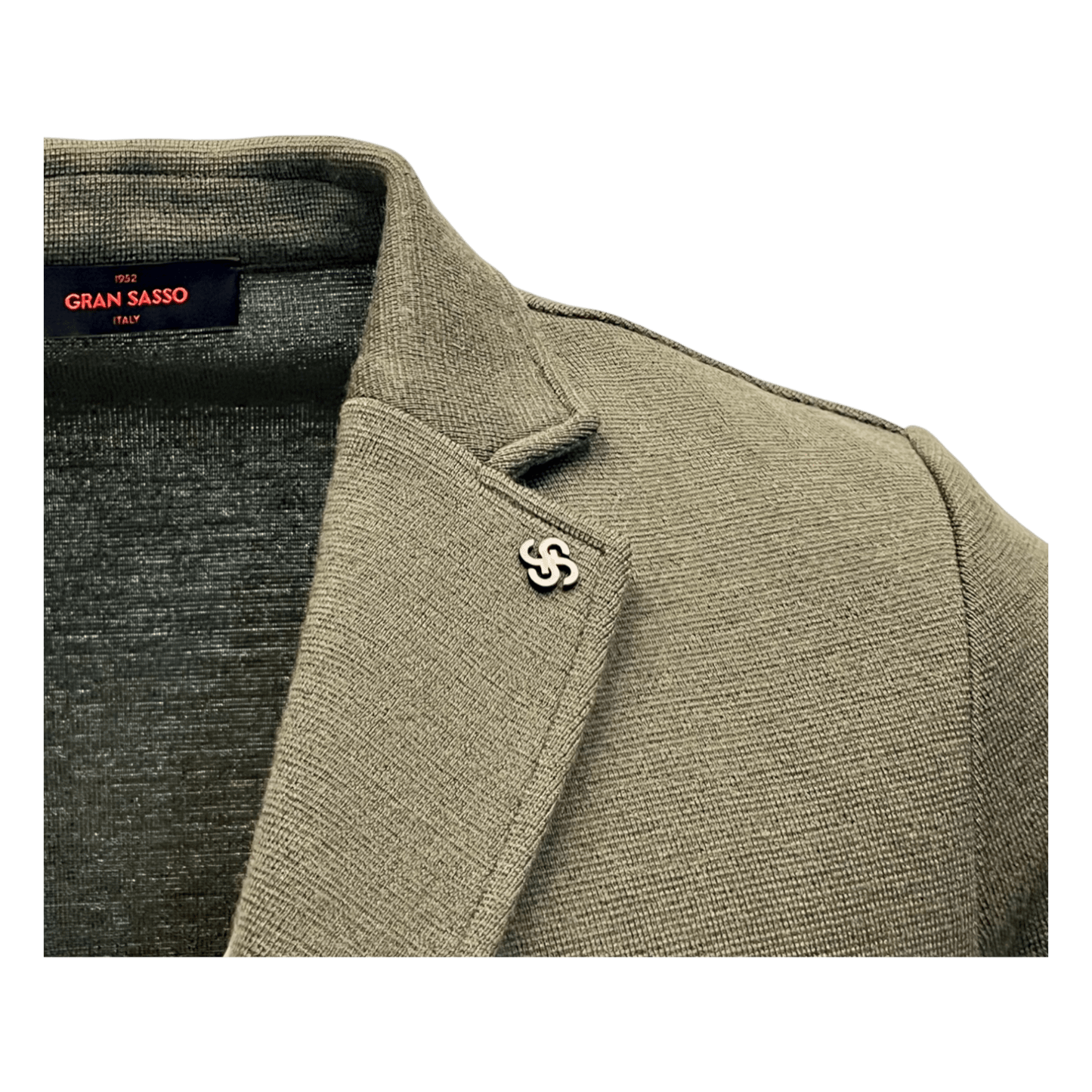 UNIT Hamburg - Gran Sasso, Rainwool Sakko, moosgrün - Gran Sasso