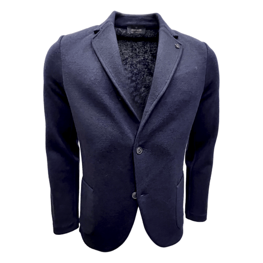 UNIT Hamburg - Gran Sasso,Rainwool Sakko, navy - Gran Sasso