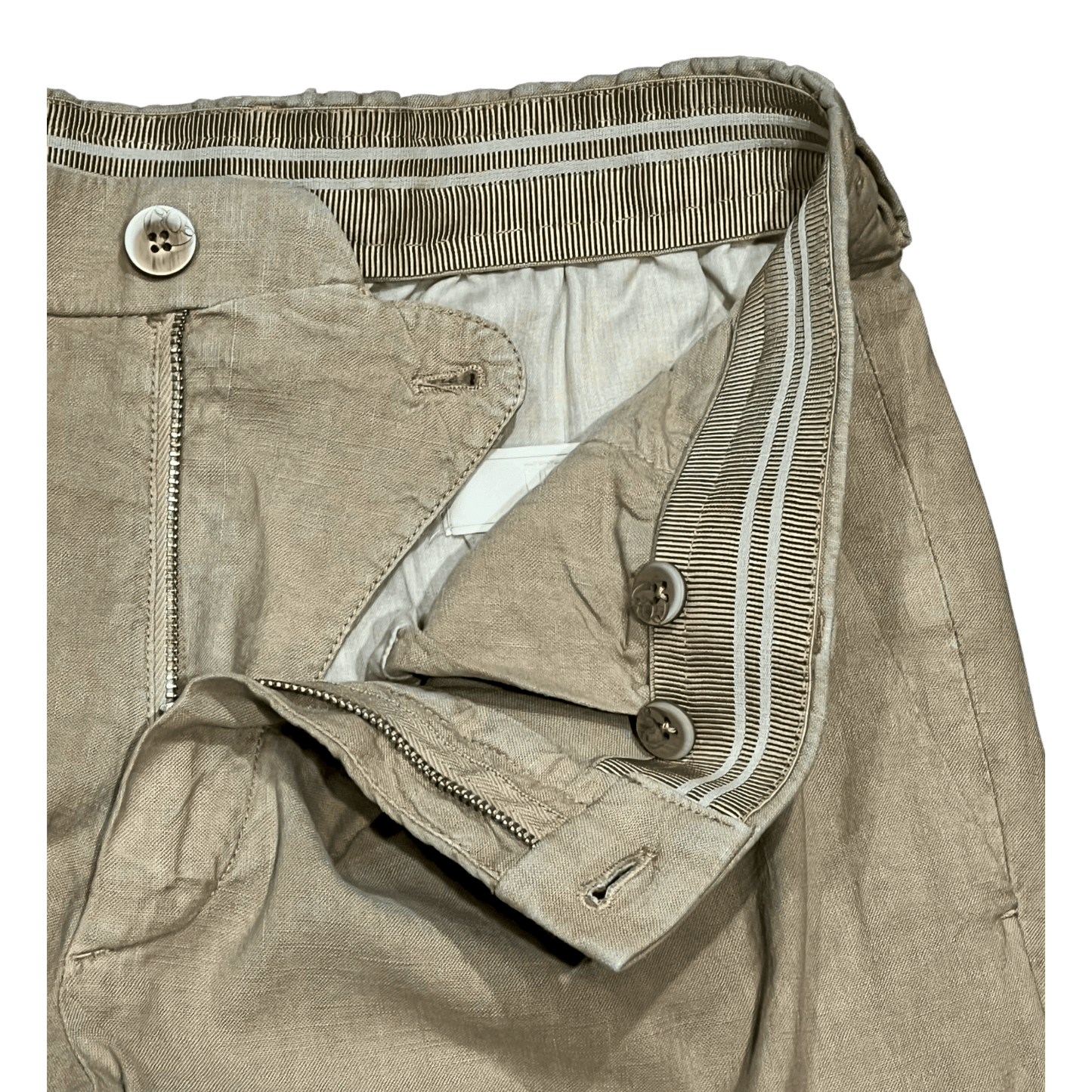 UNIT Hamburg - GTA il Pantalone DAVIDE Hose – Baumwolle/Leinen, beige | UNIT Hamburg - GTA il Pantalone