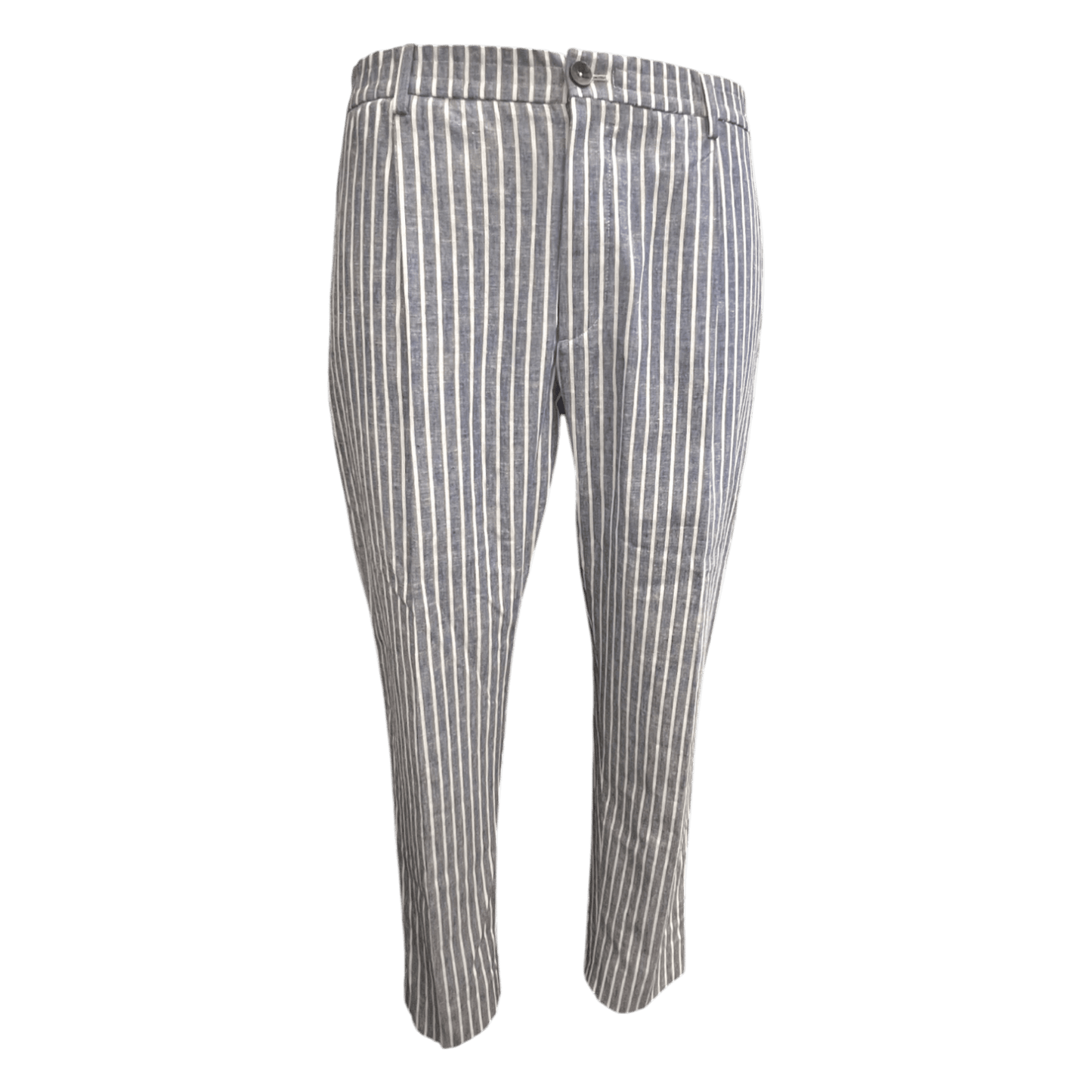 UNIT Hamburg - GTA il Pantalone, NEW PAUL Baumwolle mit Leinen, blau - GTA il Pantalone