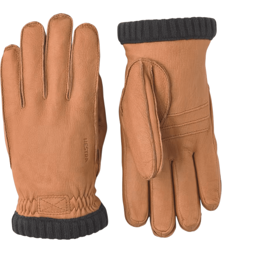 UNIT Hamburg - Hestra, Deerskin Primaloft Rib, Hirschleder, hell - Hestra