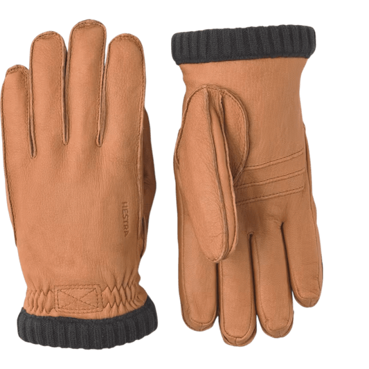 UNIT Hamburg - Hestra, Deerskin Primaloft Rib, Hirschleder, hell - Hestra