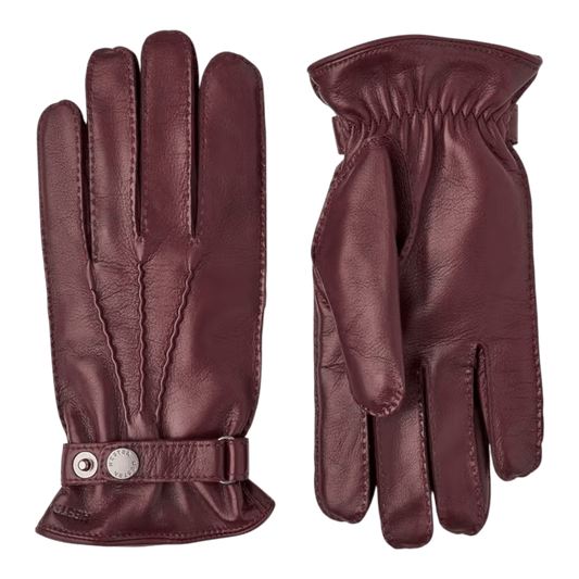 UNIT Hamburg - Hestra, Jake, Lammnappa mit Wollfutter, bordeaux - Hestra