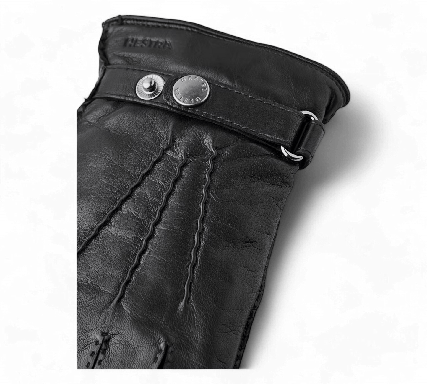 UNIT Hamburg - Hestra, Jake, Lammnappa mit Wollfutter, schwarz - Hestra