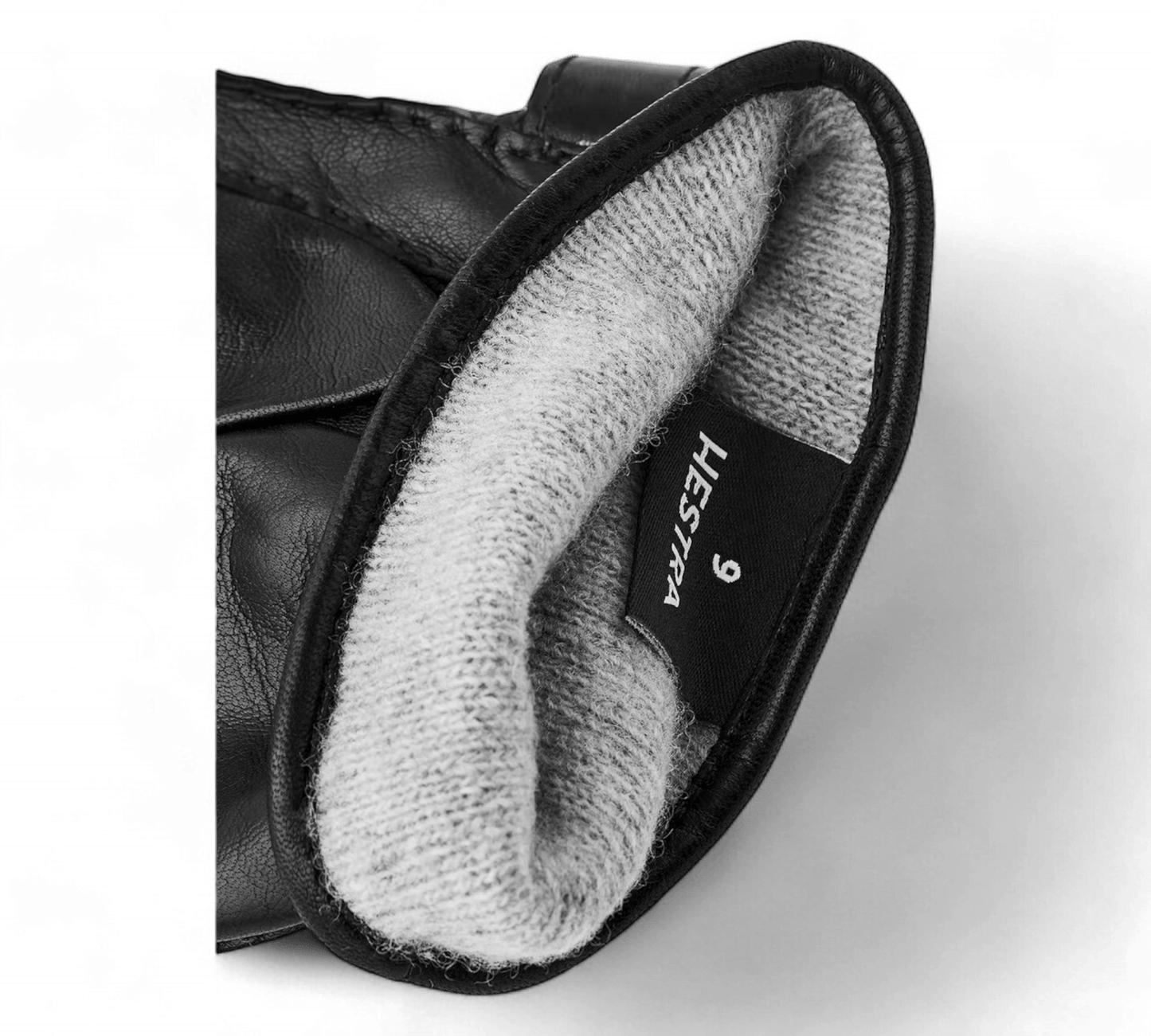 UNIT Hamburg - Hestra, Jake, Lammnappa mit Wollfutter, schwarz - Hestra