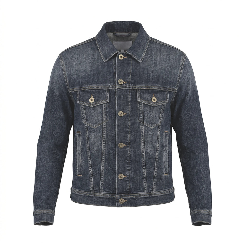 Jacob Cohën, Trucker Jacket, Grey Washed - UNIT Hamburg