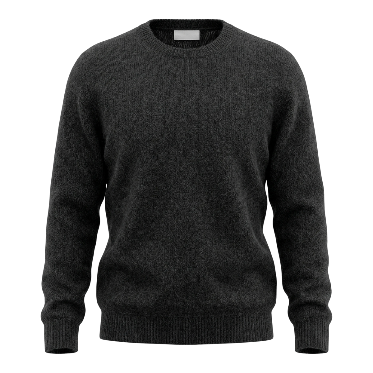 Roberto Collina, Rundhals, Merino Baby Camel, schwarz