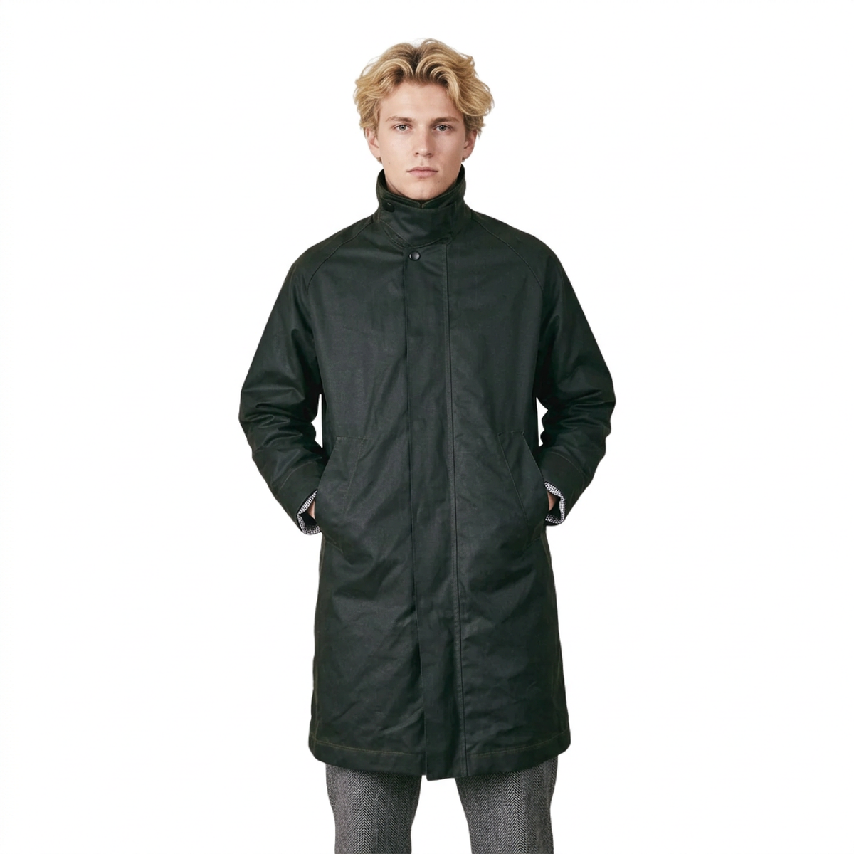 Brixtol, Hayden, Wachsjacke in Olive