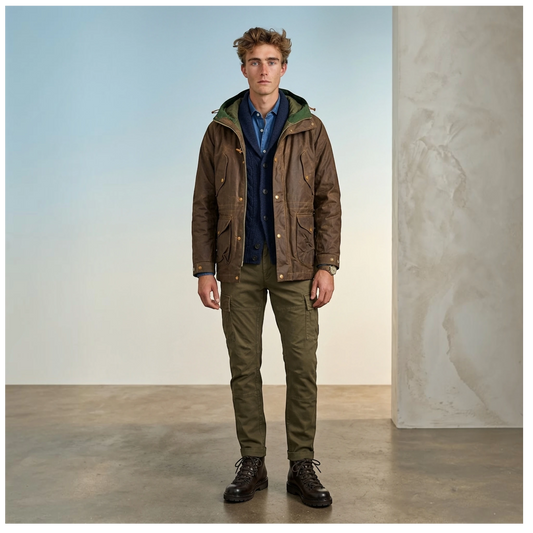 Manifattura Ceccarelli Fisherman Parka braun
