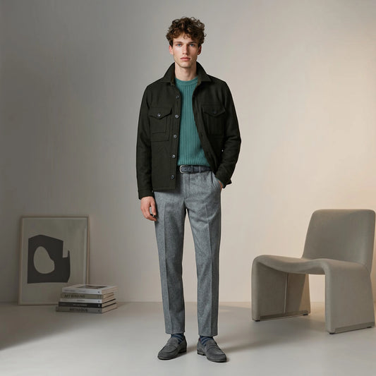 Manifattura Ceccarelli Wool Cruiser, dunkelgrün