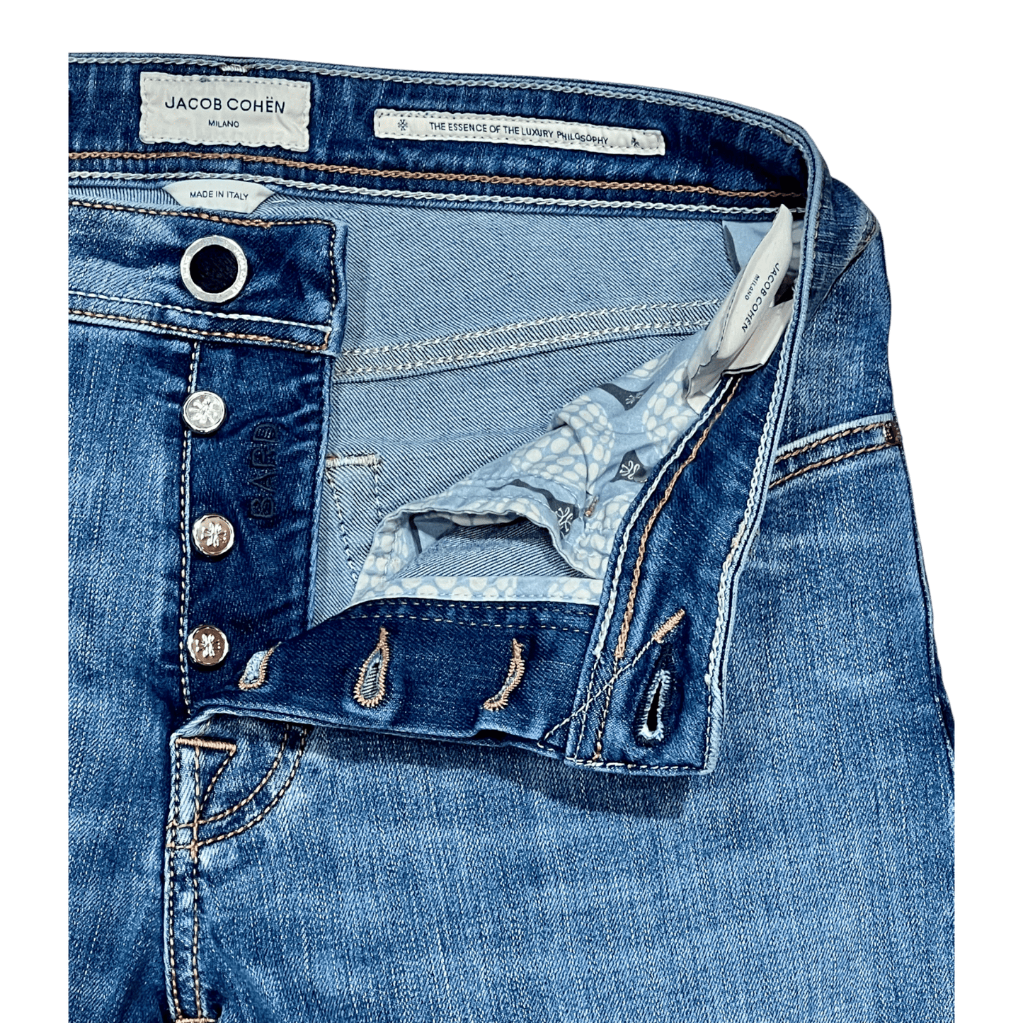 UNIT Hamburg - Jacob Cohën, BARD, light washed – Golf Resort Label - Jacob Cohën