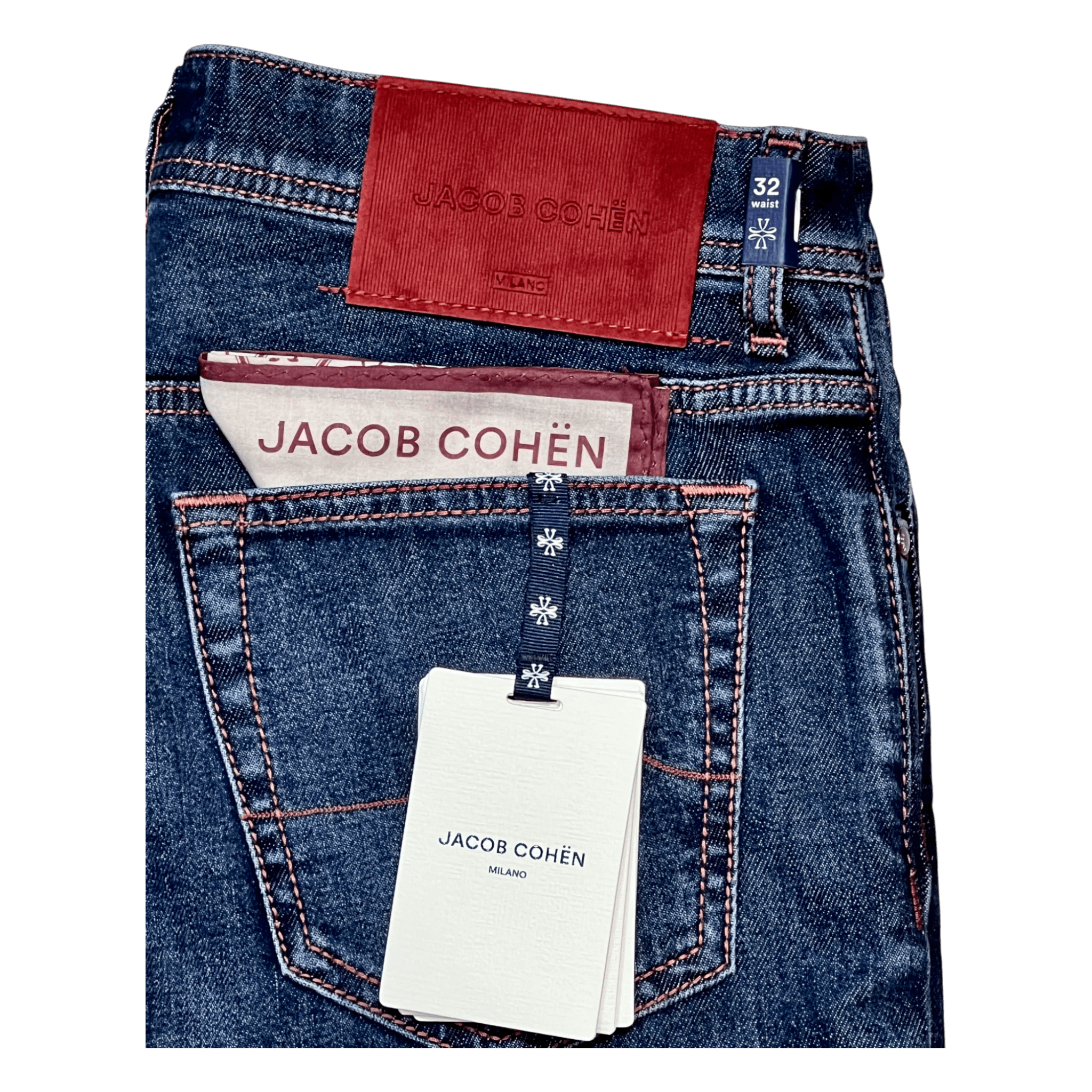 UNIT Hamburg - Jacob Cohën, Bard, red label, dark blu - Jacob Cohën