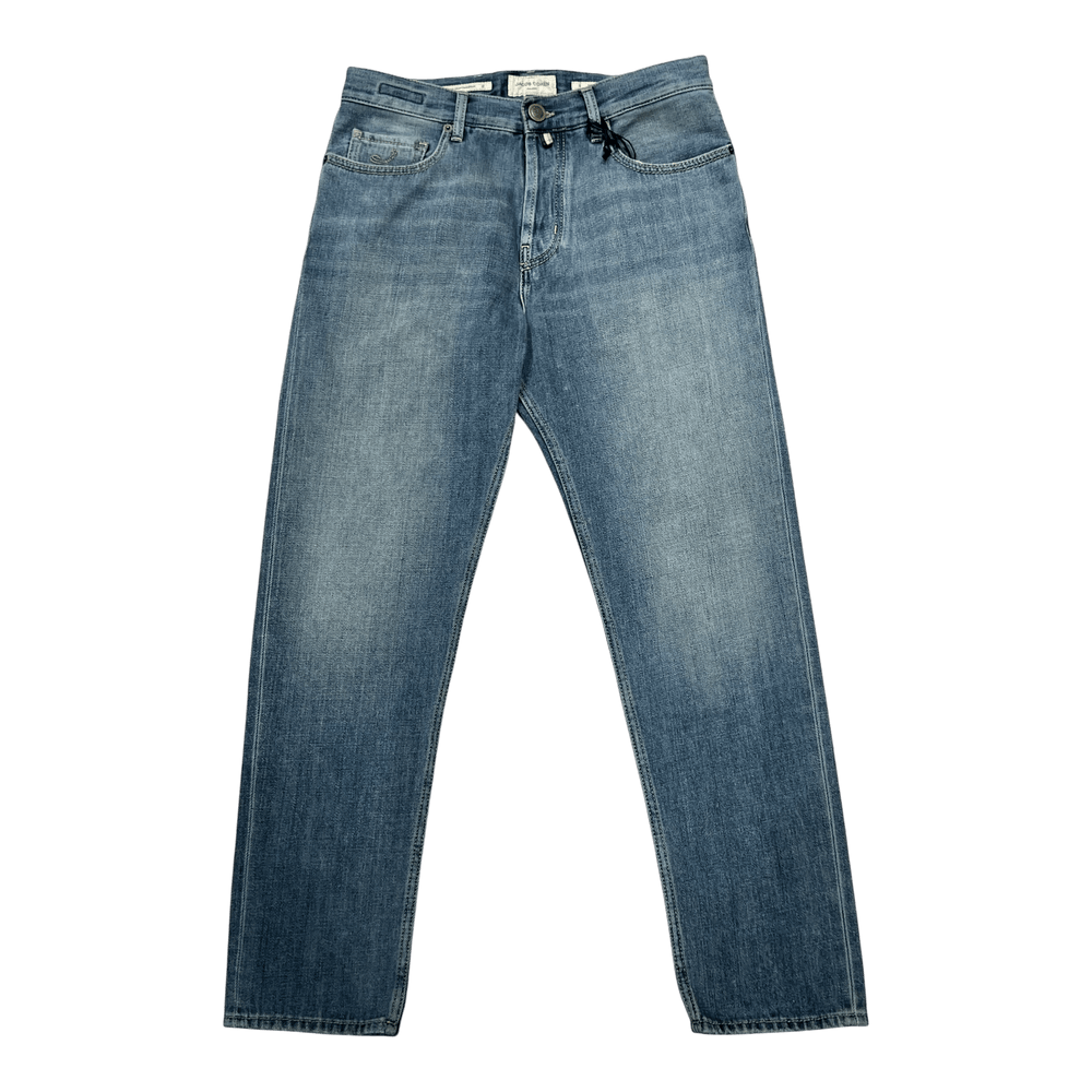 UNIT Hamburg - Jacob Cohën JUDE Mid Blue - 微かなダーティーウォッシュ、ミッドブルー - ヤコブ・コーエン