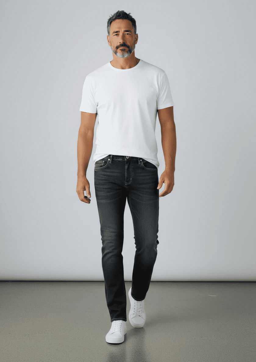UNIT Hamburg - Jacob Cohën, NICK SLIM, black label, washed black - Jacob Cohën