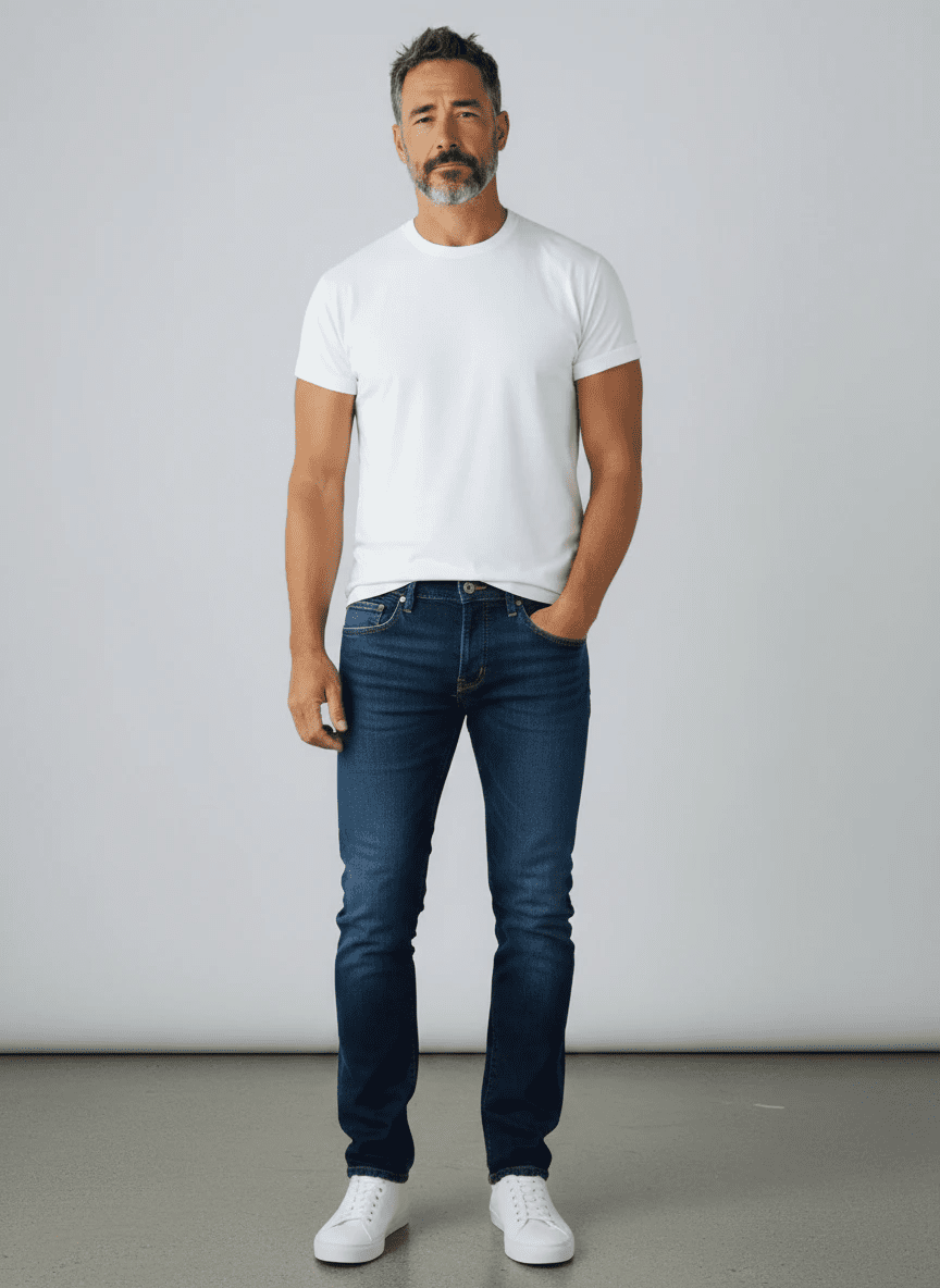 UNIT Hamburg - Jacob Cohën, Nick Slim, Jeans mittelblau - Jacob Cohën