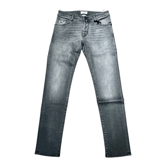 UNIT Hamburg - Jacob Cohën, Nick slim, snad label, hellgrau - Jacob Cohën