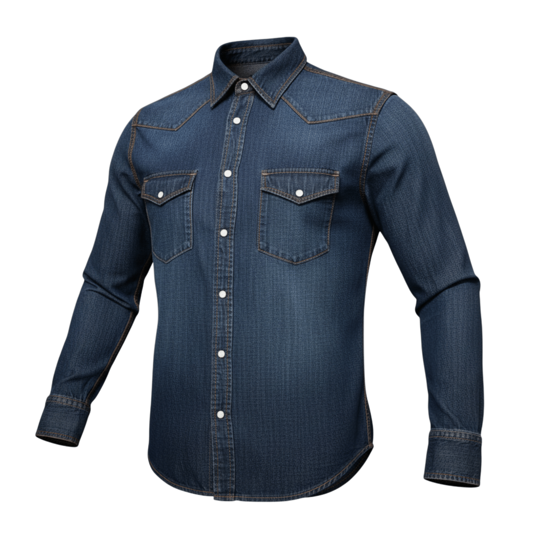 UNIT Hamburg - Jacob Cohën Western Shirt Medium Blueshop - Jacob Cohën