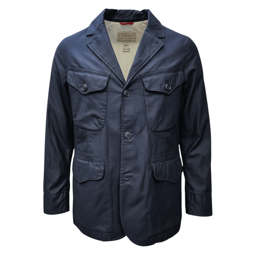 UNIT Hamburg - Manifattura Ceccarelli, Bush Jacket, navy - Ceccarelli