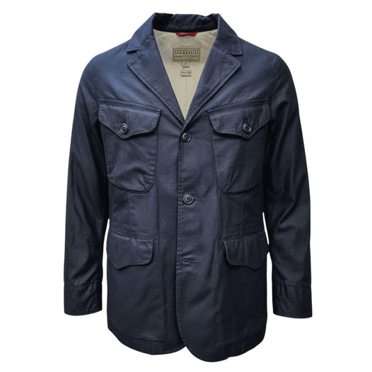 UNIT Hamburg - Manifattura Ceccarelli, Bush Jacket, navy - Ceccarelli
