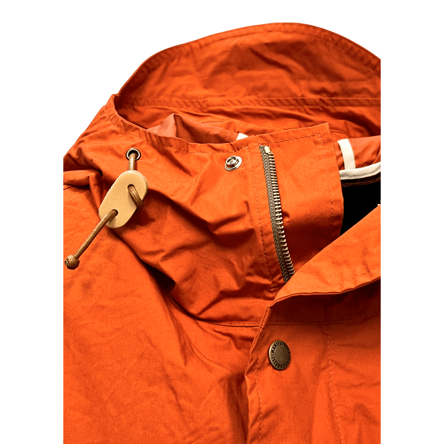 UNIT Hamburg - Manifattura Ceccarelli, Shelter Jacket orange – wasserabweisend - Ceccarelli