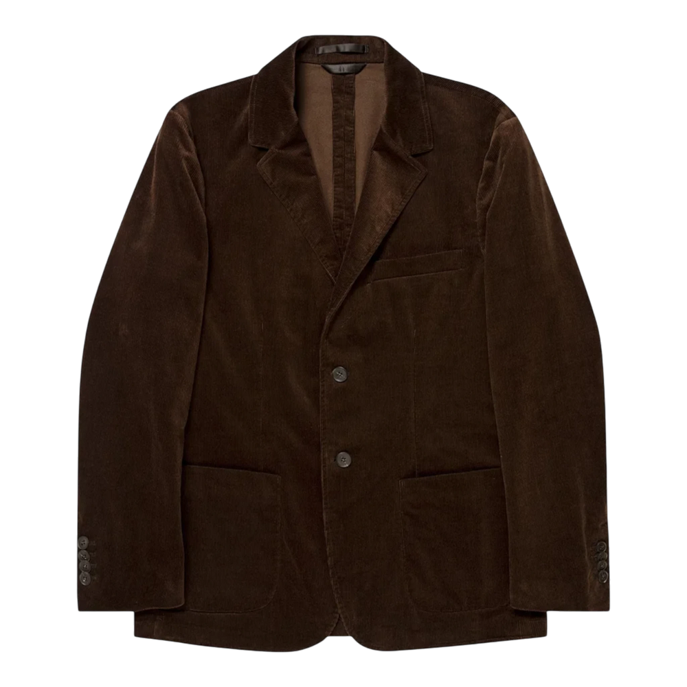 Sunspel Corduroy Blazer Braun | UNIT Hamburg