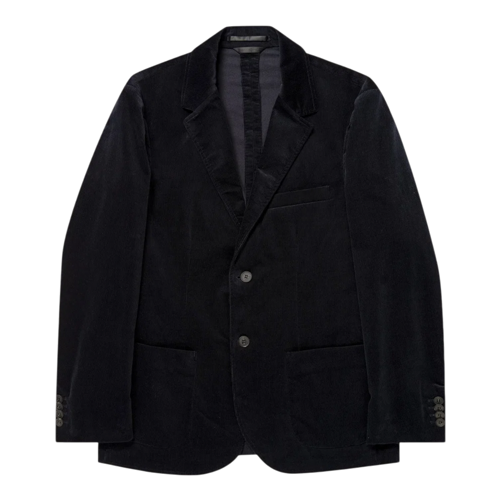 Sunspel Corduroy Blazer Navy | UNIT Hamburg
