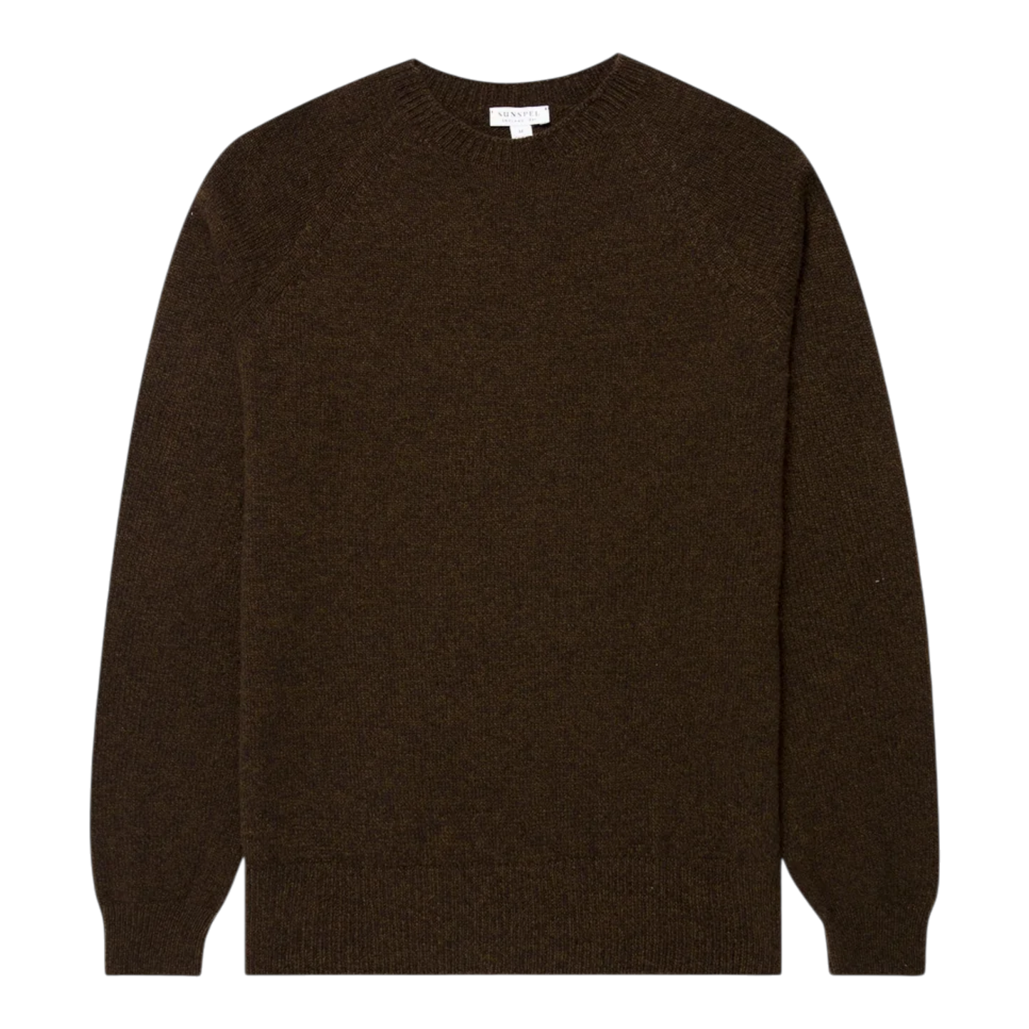 Sunspel MJUM8066 Lambswool Crew Neck